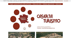 Desktop Screenshot of casertaturismo.it